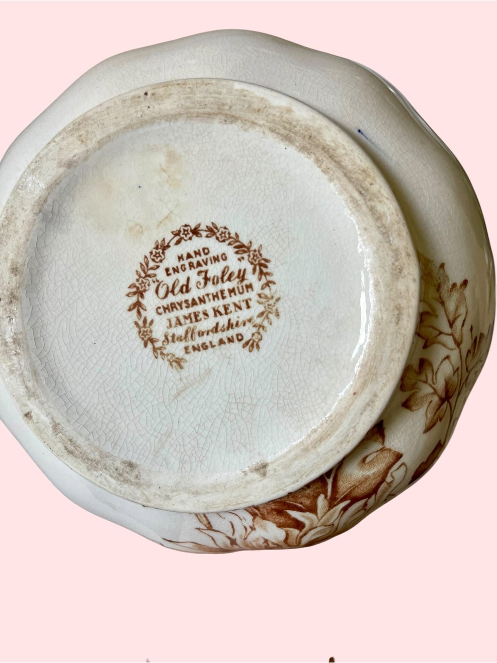 James Kent Old Foley Pitcher - Picture 5 of 5